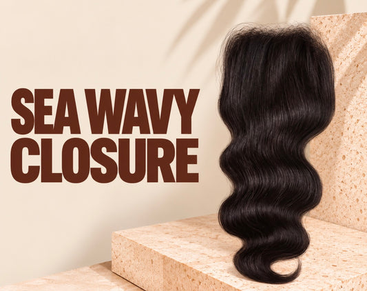 Raw Cambodian Wavy Closure